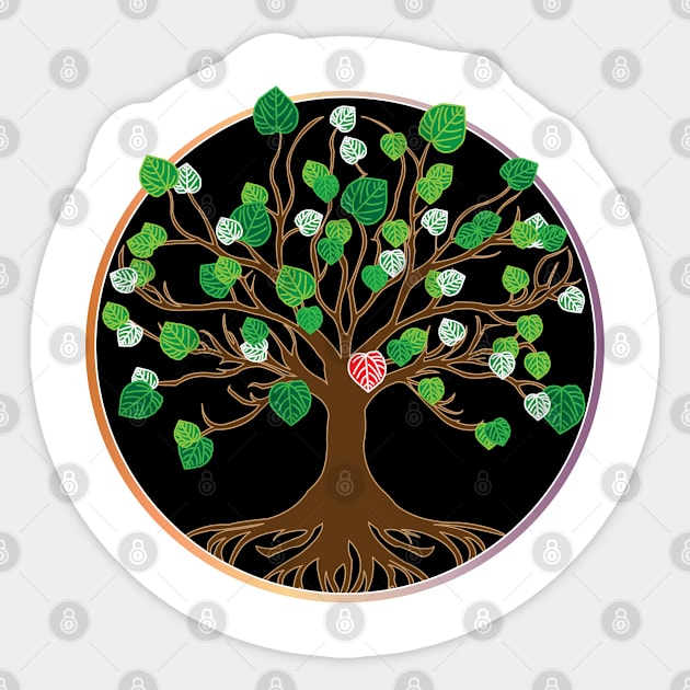 Tree of Life Sticker by DickinsonDesign
